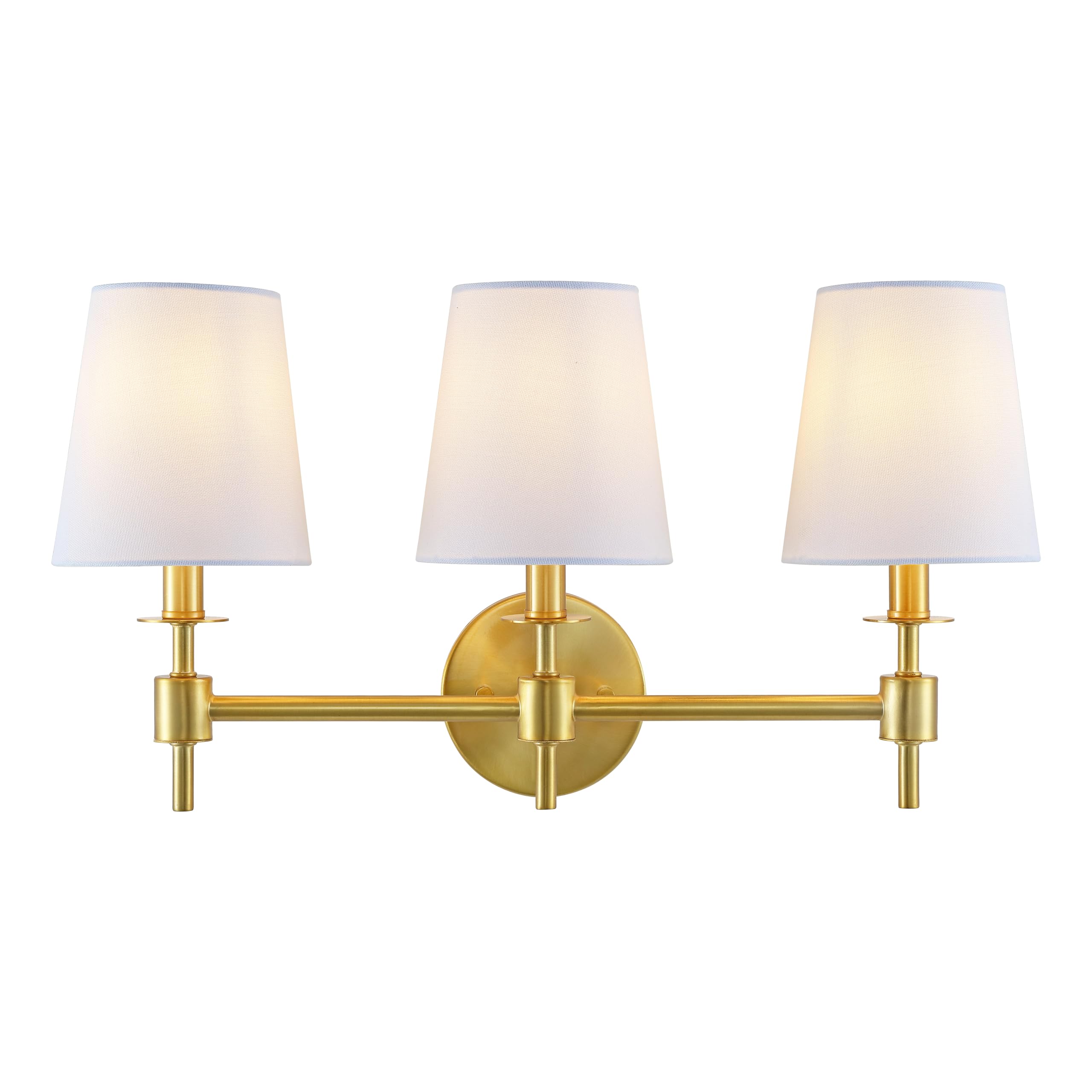 SAFAVIEH Lighting - Davielle 3-Light 21-Inch Wall Sconce - Brass